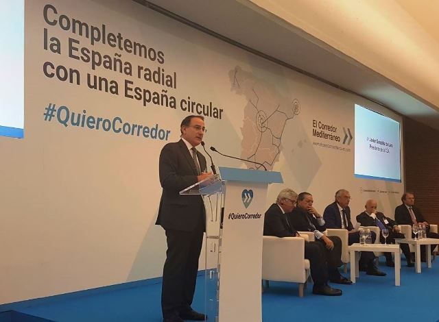 El Presidente de CEA participa en el acto por el Corredor Mediterráneo organizado en Almería con la presencia de más de 800 empresarios